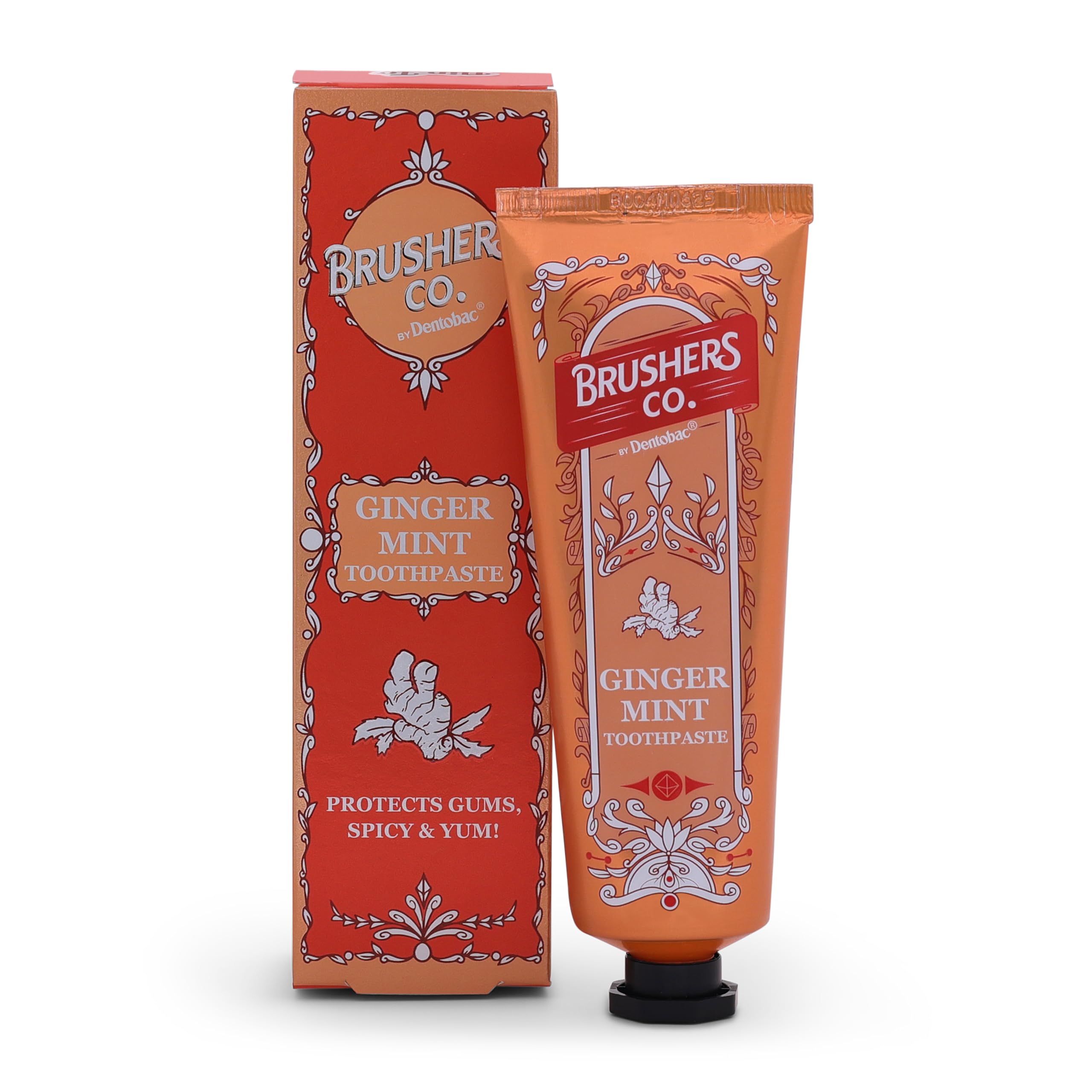 Buy Brushers Co. Ginger Mint Toothpaste for Gum Care & Fresh