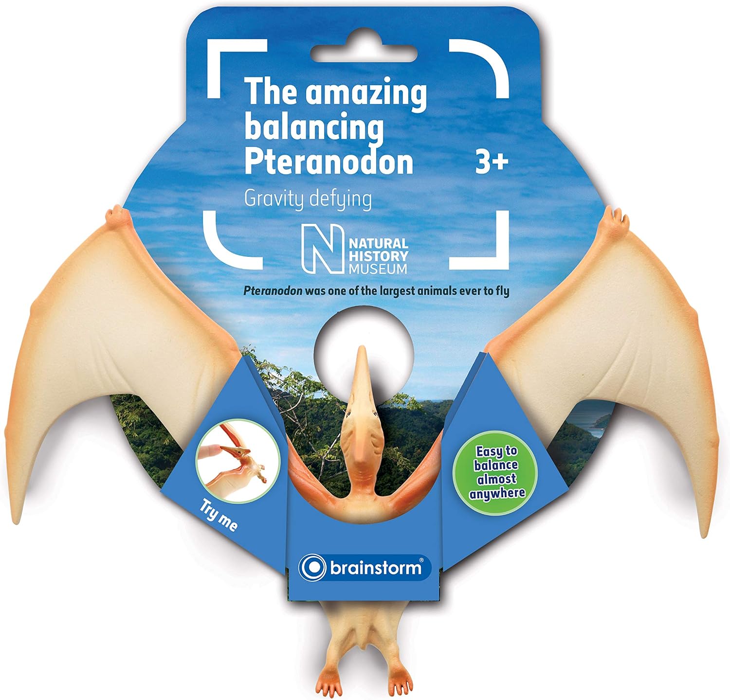 Brainstorm Toys The Amazing Balancing Pteranodon, Multicolor