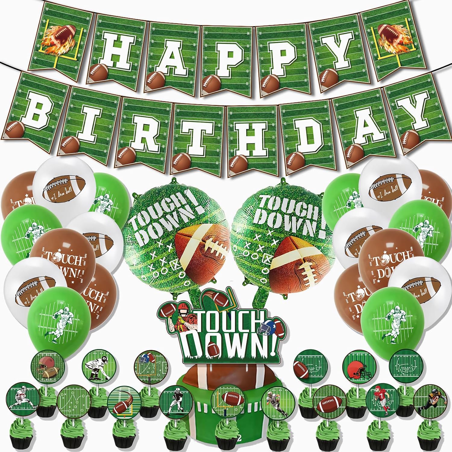 KRANX SuperBowl Party Decorations NFL Football Party Decorations