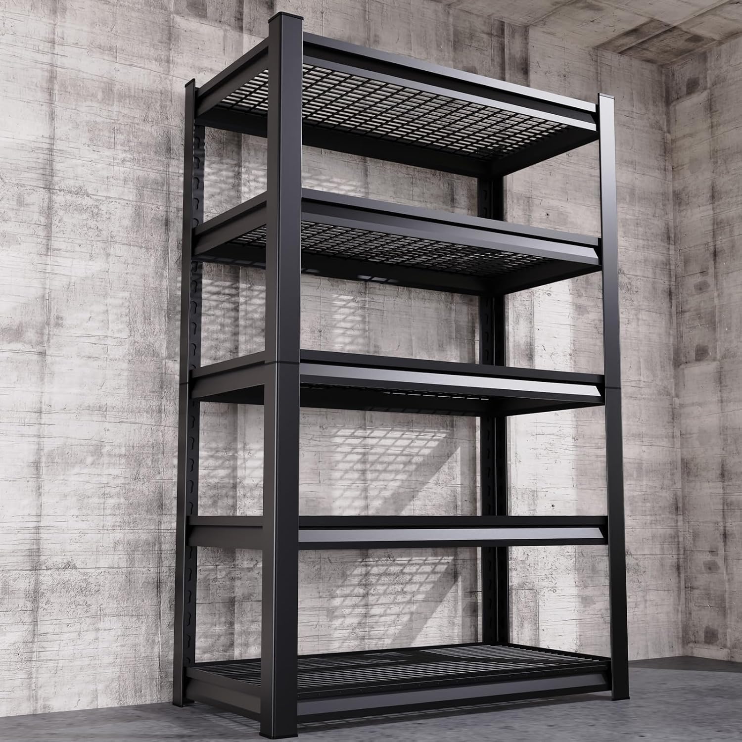 Amazon.com: EWZXDB 72''H*35.4''W Garage Shelving, 5T Adjustable Garage