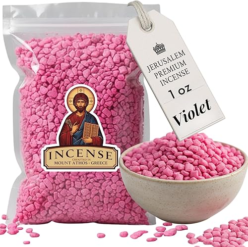 Miniatura 54 de Holy Land Market Incienso de Jerusalén - para iglesia o uso personal, calidad premium del Monte Athos (Nardo, 1 oz)