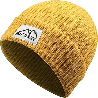Winter Tie Dye Hats for Men Warm Beanies Cuffed Knit Slouchy Skull Hat Stretch Unisex Watch Cap
