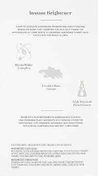 Erno Laszlo White Marble Bright Face Mask, 4 Count