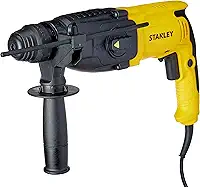 STANLEY Martelete Perfurador e Rompedor SDS Plus 2.4J 800W com Ponteiro e 6 Brocas SHR263KA