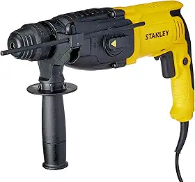 STANLEY Martelete Perfurador e Rompedor SHR263KA 800W com Ponteiro e 6 Brocas SDS Plus 220V