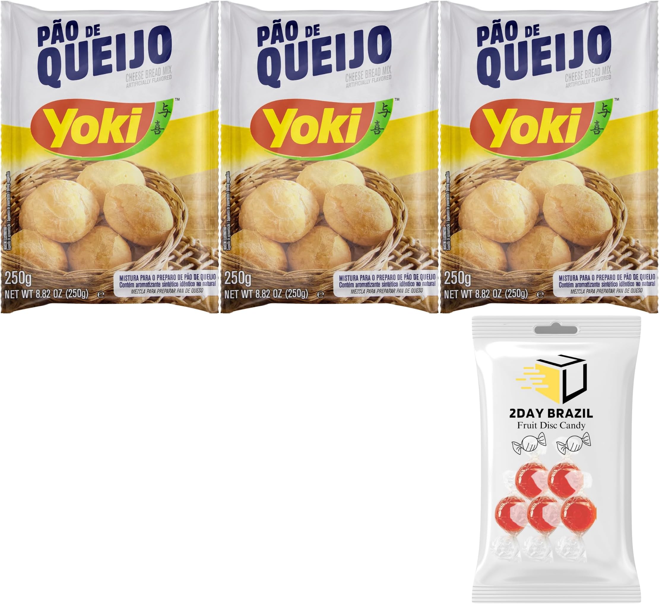 Yoki Cheese Bread Mix 8.8 oz Mistura para Pão de Queijo