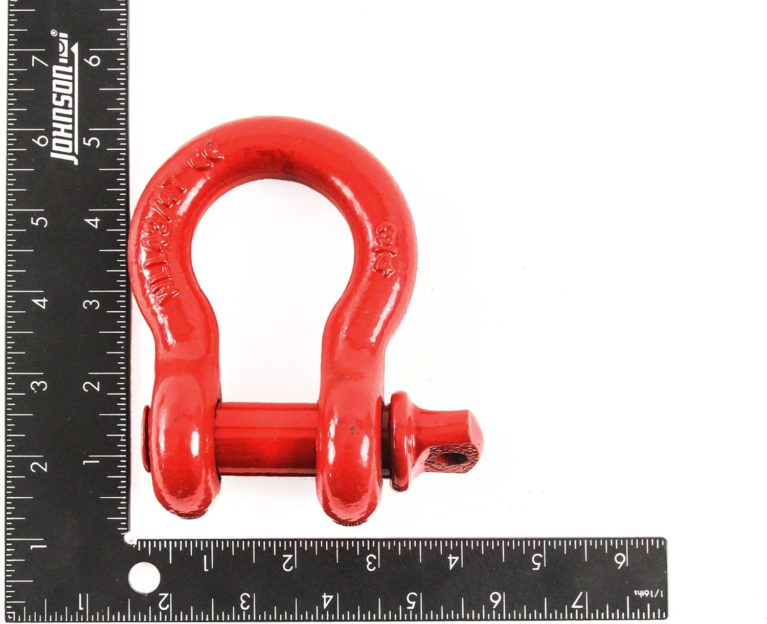Red Hound Auto 2 Shackles 3/4 Inches Galvanized D Ring Marine Anchor Bow with Screw Pin 4.5 Ton