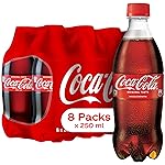 Coca-Cola Original Taste Soft Drink Pet Bottle, 250 Ml (Pack 0F 8)