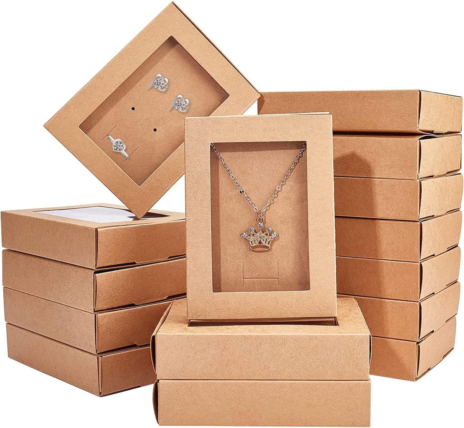 Better Crafts Small Jewelry Box Gift Boxes with Lids