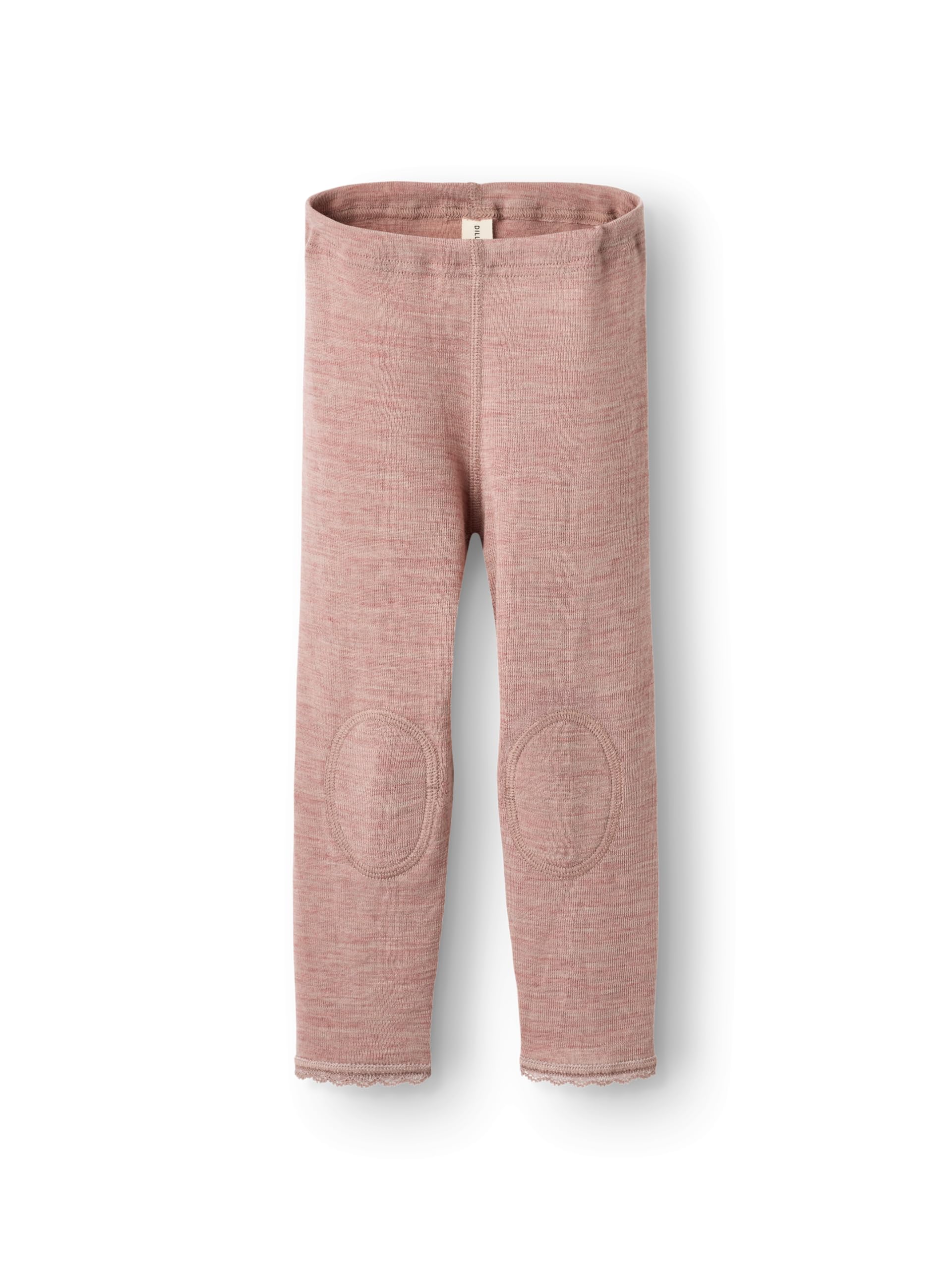 Dilling Baby Merino Leggings mit verstärkten Knien 100% Bio Merinowolle Base Layer Thermounterwäsche