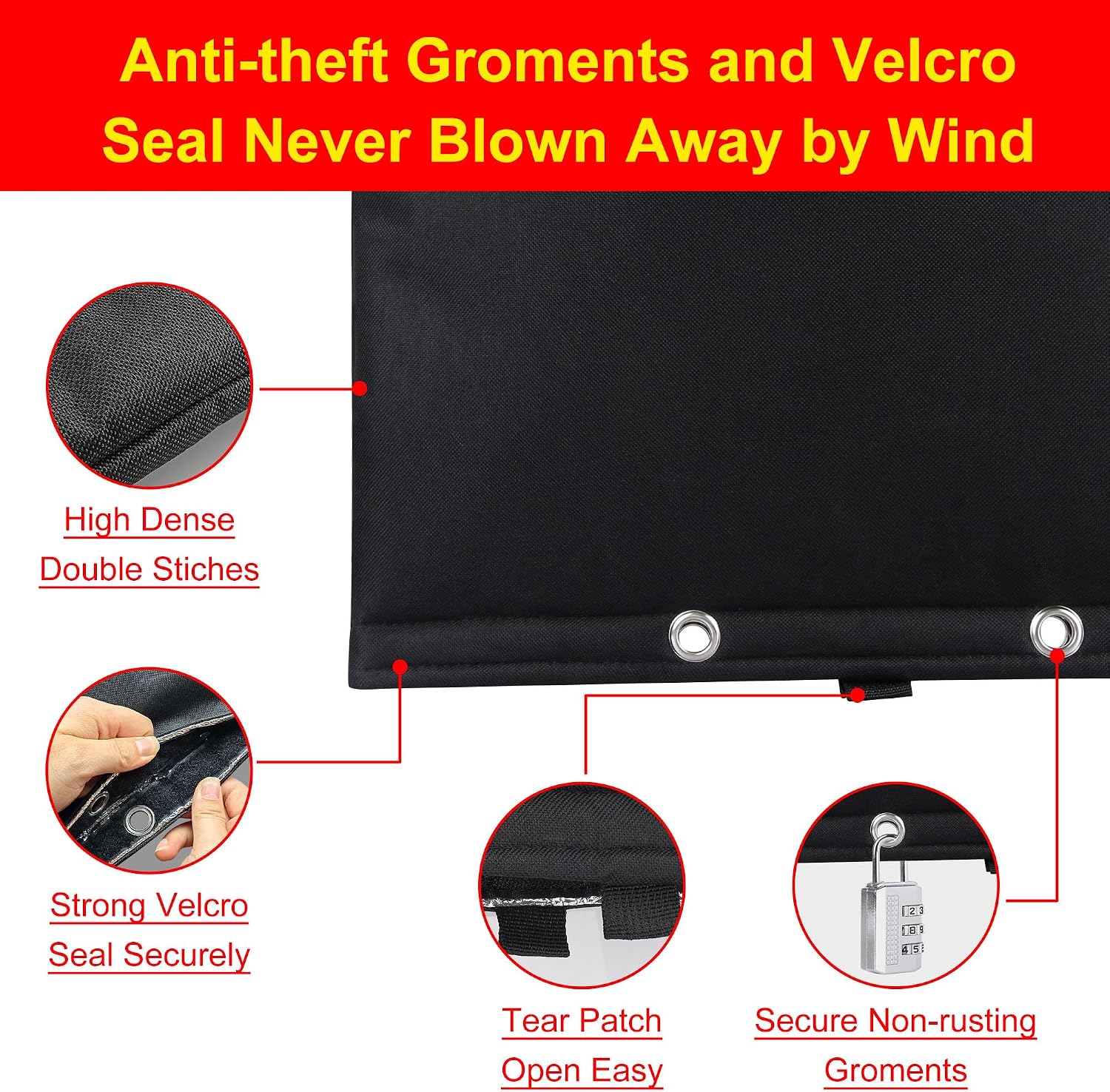 Backflow Preventer Insulation Weatherproof Covers, Pressure Vacuum Breaker Valve Insulated Covers Winter Freeze Protection, Outside Irrigation Sprinkler System Pipe Bag Pouch,16''W x 20''H