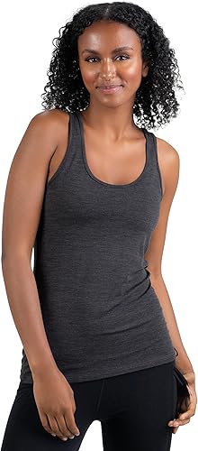Woolly - Camiseta sin mangas de merino para mujer Certificado RWS Suave, sin olor y diseño Seattle