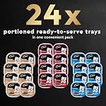 CESAR Classic Loaf in Sauce Adult Wet Dog Food Delicacies Variety Pack, 24x100g Trays