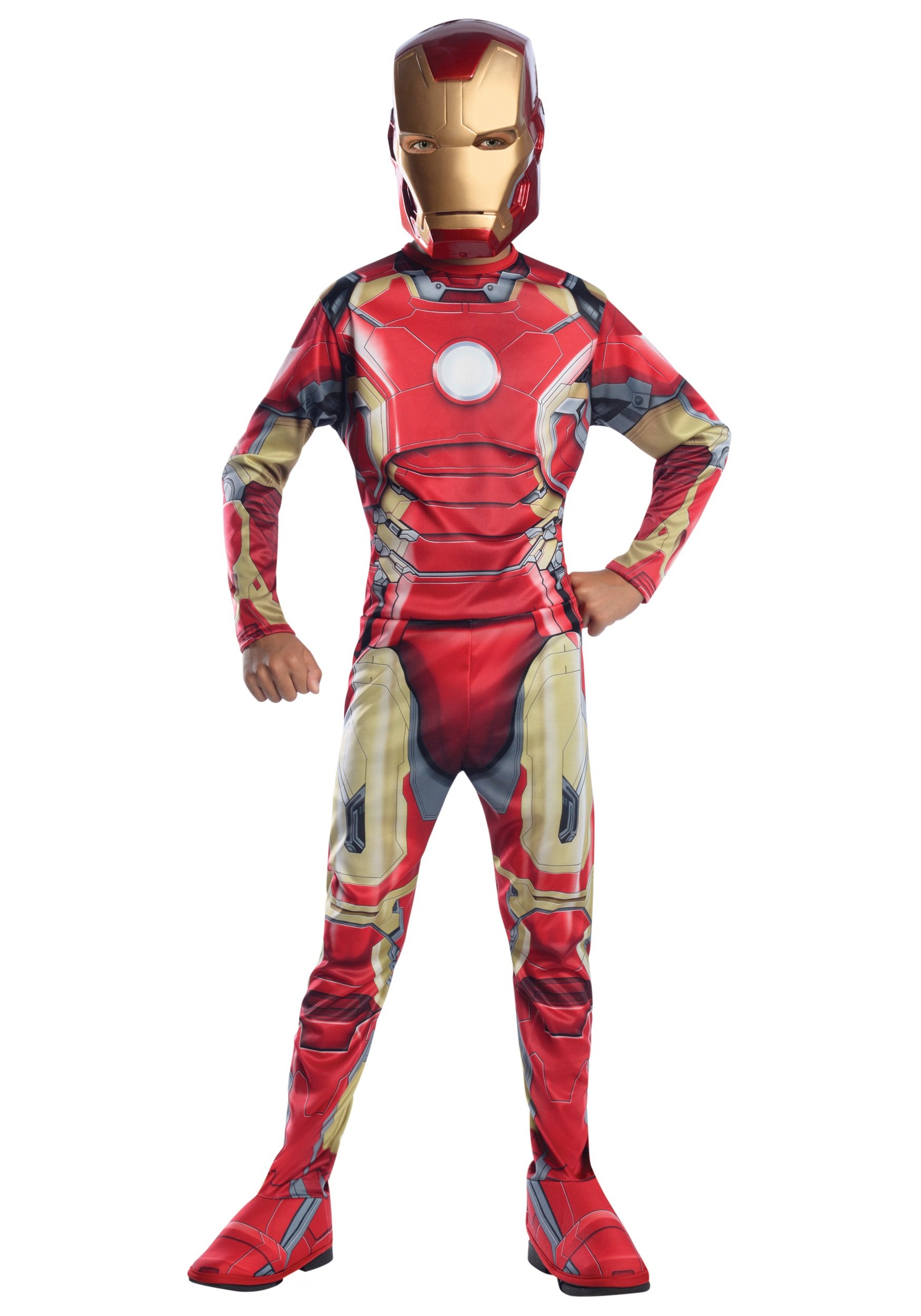 Rubie's IT610436-M - Iron Man Avengers 2 Classic Costume, Taglia M