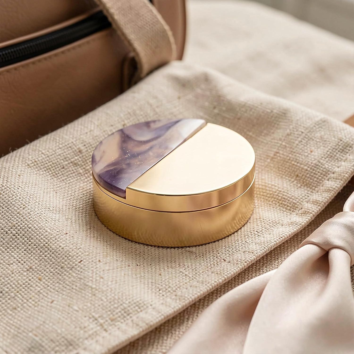Empty Solid Perfume Case, 3g Portable Balm Container for DIY