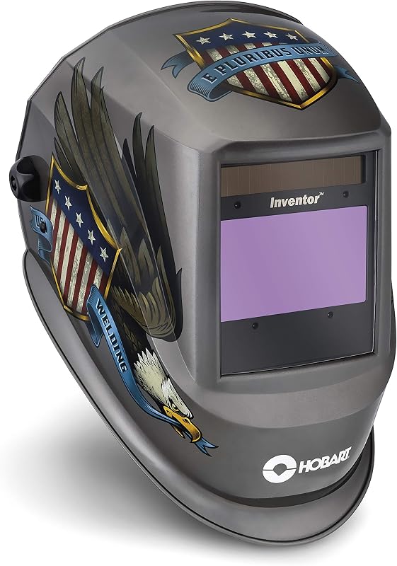 770873 Forerunner Auto-Darkening Welding Helmet | PureColor lens; 9.3 sq in widescreen view; 4 arc sensors; UV/IR protection; analog controls