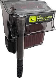 Fluval C2 Power Filter, Fish Tank Filter for Aquariums up to 30 Gal.