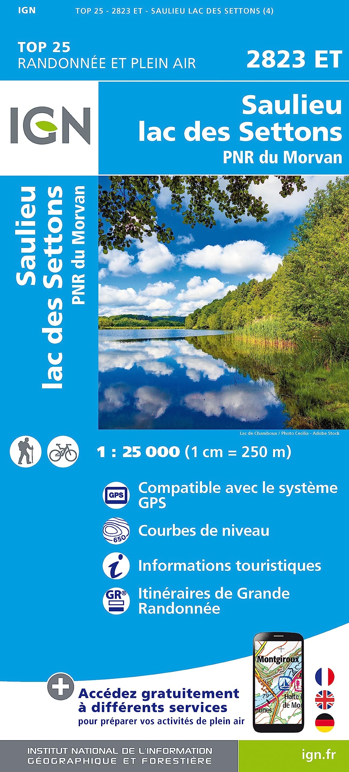 Saulieu / Lac des Settons / PNR du Morvan (2823ET) (TOP 25)