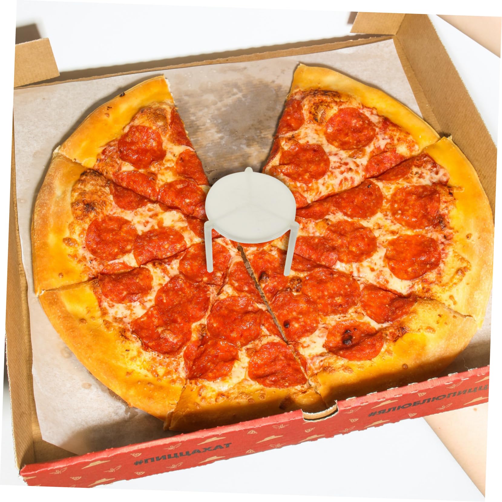 HOLIDYOYO Disposable Pizza Container Stand Pizza Stacker Baking Tool and Protector