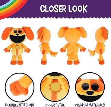 Poppy Playtime - Dogday Smiling Critters Giant Plush (18 Tall)