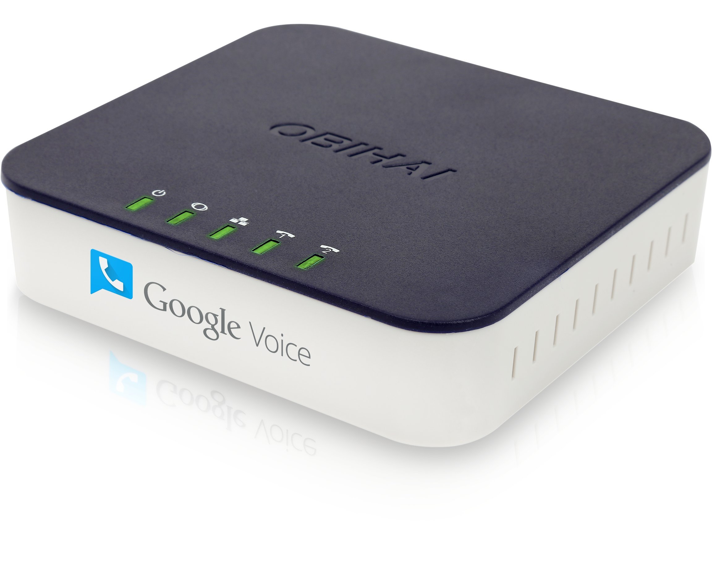 OBi202 2-Port VoIP Phone Adapter with Google Voice and Fax Support for Home and SOHO Phone Service