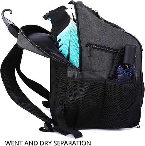 Miniatura 5 de Youth Soccer Bag - Boys Girls Soccer Backpack & Bags for Basketball, Volleyball & Football  Includes Separate Cleat and Ball Compartment, and