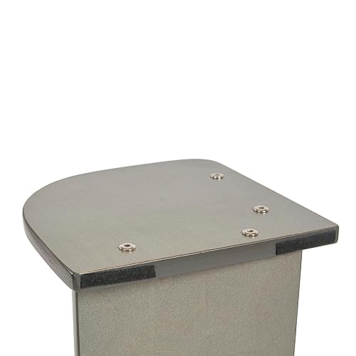 Miniatura 12 de ECR4Kids Exhibición de libros de mesa, ajustable, almacenamiento de biblioteca, lavado gris