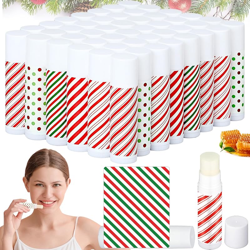 Siifert Bálsamos Labiais com 10 Fragrâncias, Pacote com 50