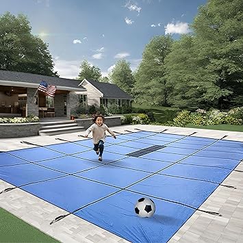 Freetime Fun Pool Covers for Inground Pool 15x30ft