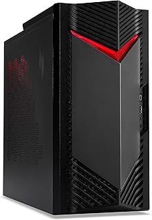 Acer Nitro N50-650 Gaming PC - (Intel Core i5-13400F, 16GB, 512GB SSD, NVIDIA GeForce RTX 3050, Windows 11, Black)