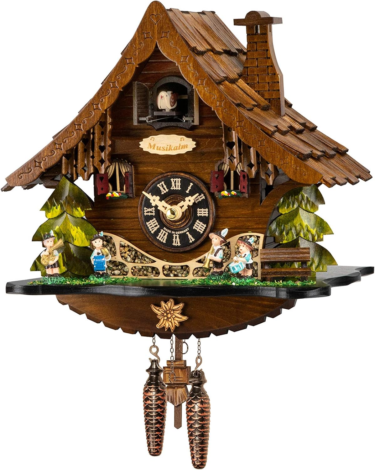 Engstler Quartz Cuckoo Clock Black Forest House