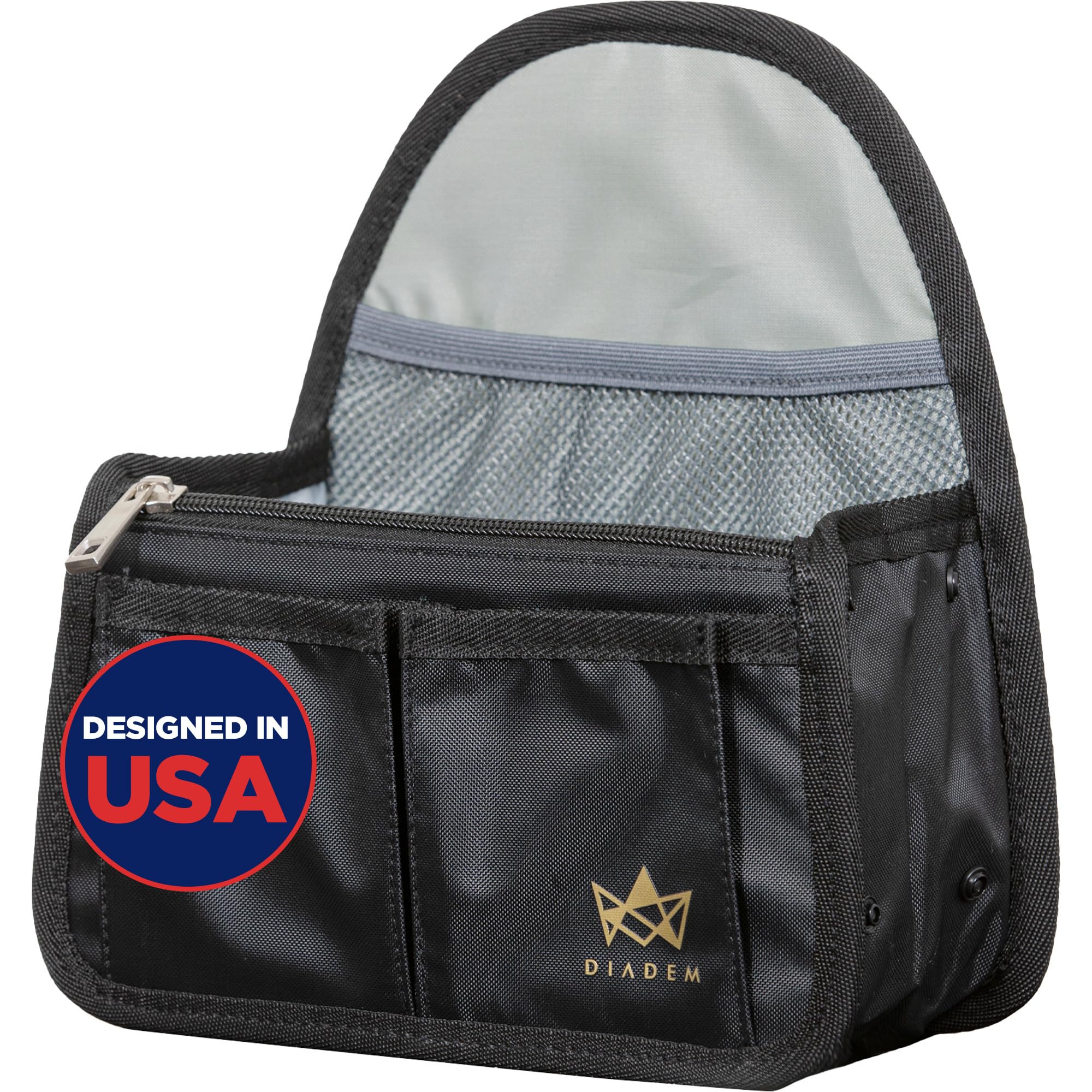 Diadem HomeDiadem Mini Backpack Organizer Insert – Perfect Fit for Your Favorite Mini Backpacks – Bag Organizer For Backpack – Fits in Shoulder Bags, Travel Bags, Handbags, and Purses – 10 Pockets