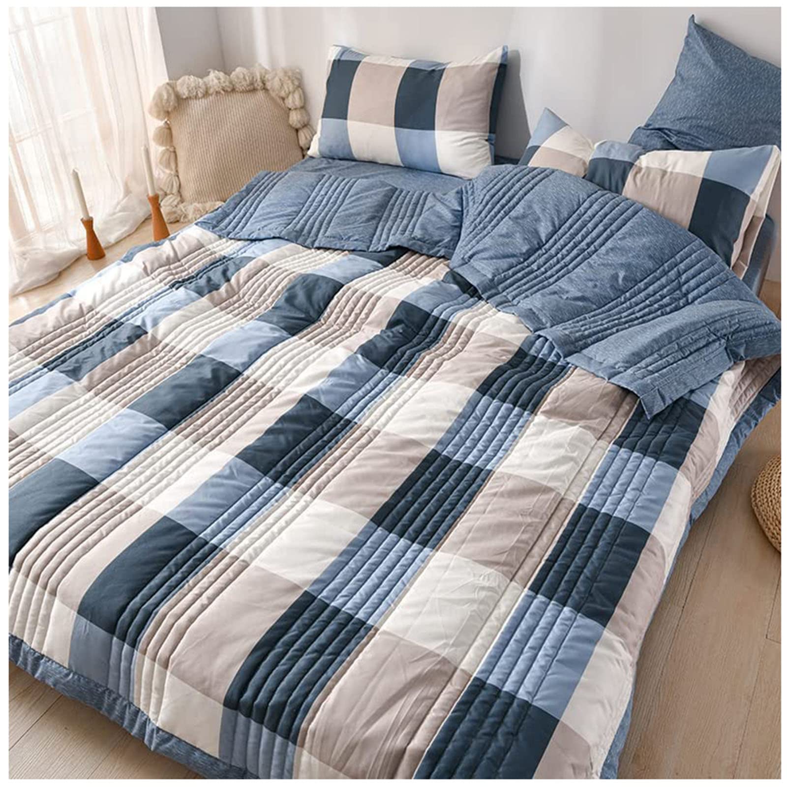 Couette été légère pour lit king size idéale pour les nuits de canicule
