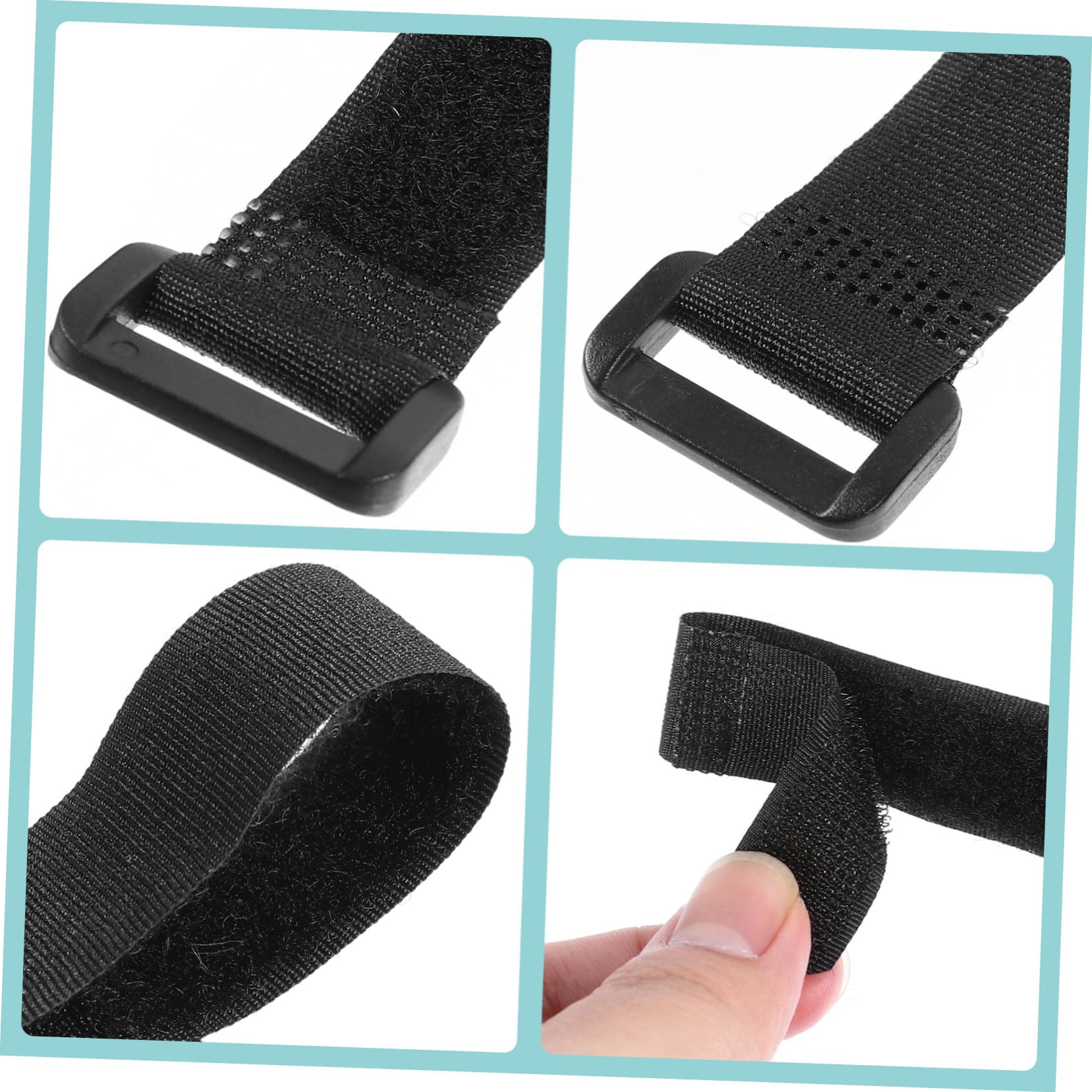 KONTONTY 6 Pcs Bike Wheel Stabilizer Straps Straps Bike Ra Kabelt Easy Install Store Transport