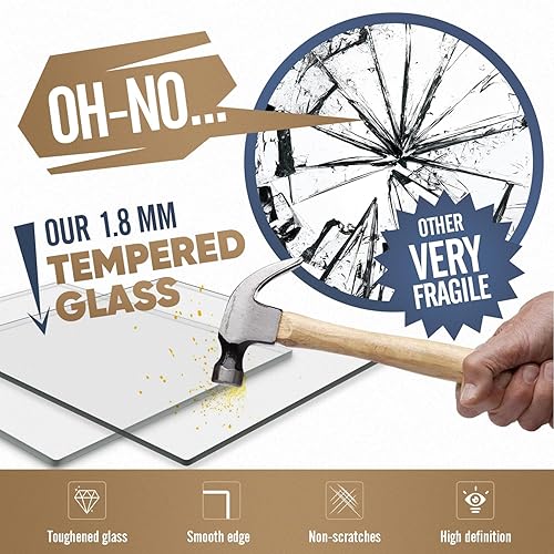 Miniatura 4 de Juego de 4 portarretratos de 5 x 7 con 2 alfombrillas, marco de fotos rústico de granja con vidrio templado, marco vintage envejecido de 3.5 x 5 y 4