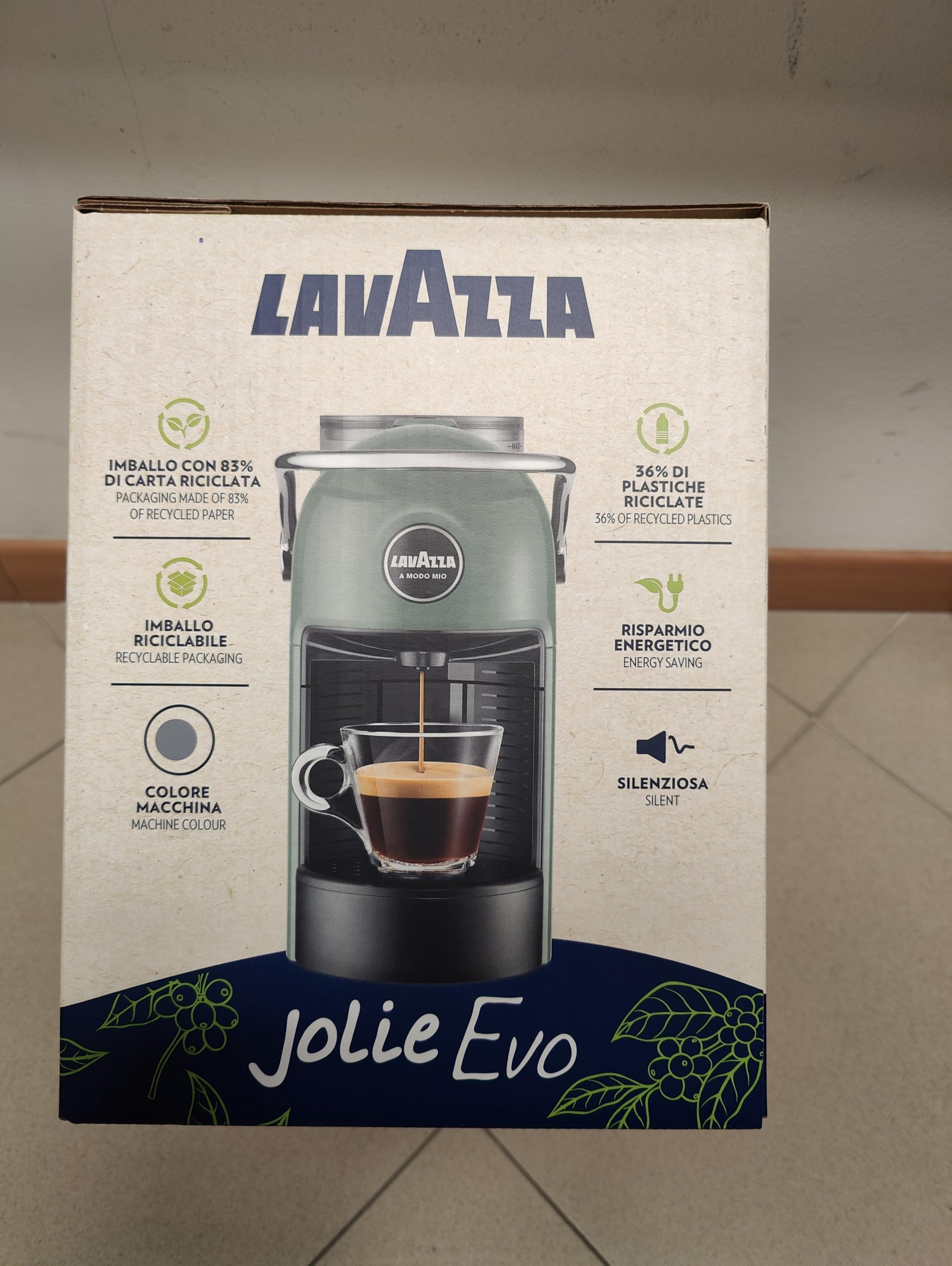 Lavazza A MODO MIO JOLIE EVO (GREY) (LM860) - Máquina de cápsulas espresso