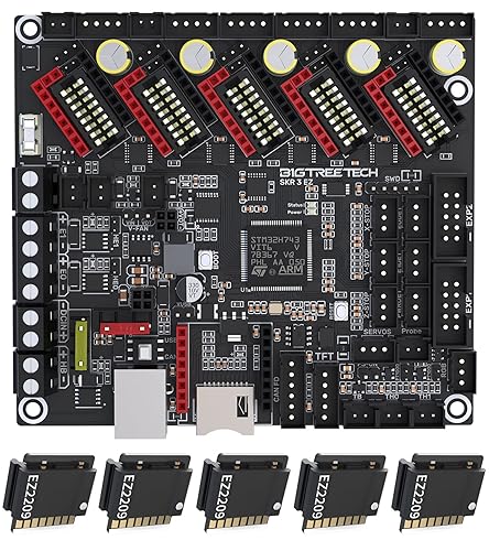 Miniatura 7 de BIGTREETECH SKR V1.4 Turbo 32bit tablero de control DIY para la mayoría de FDM 3D Priners Mainbaord compatible con pantalla táctil de la serie