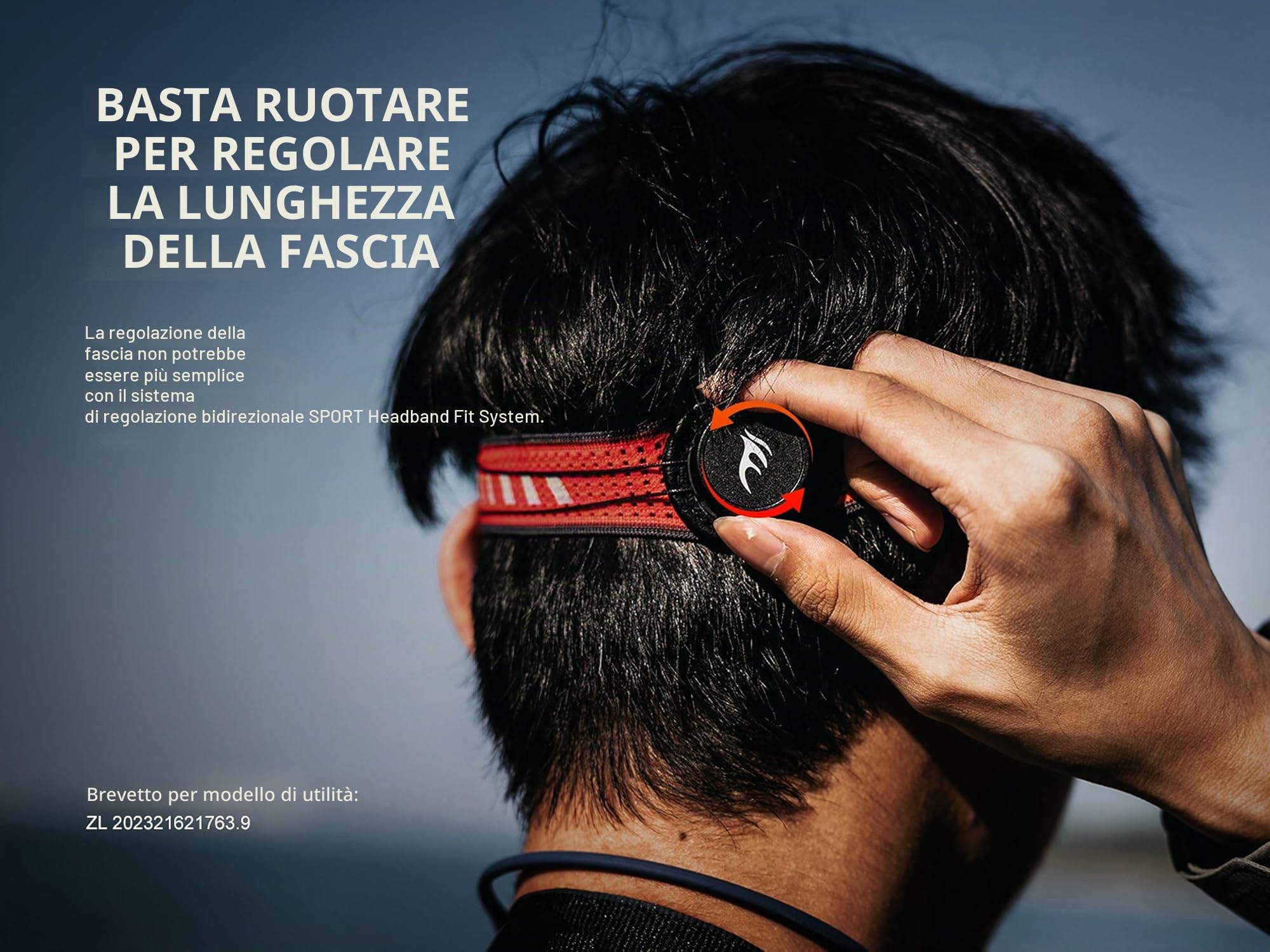 FENIX HL18R-T V2.0 - Lampada frontale ricaricabile per trail running/esterni, 800 lumen, 125 m, 160 ore massime, doppio fascio primario, bianco freddo e caldo, fascio rosso da 5 lm, fascia regolabile