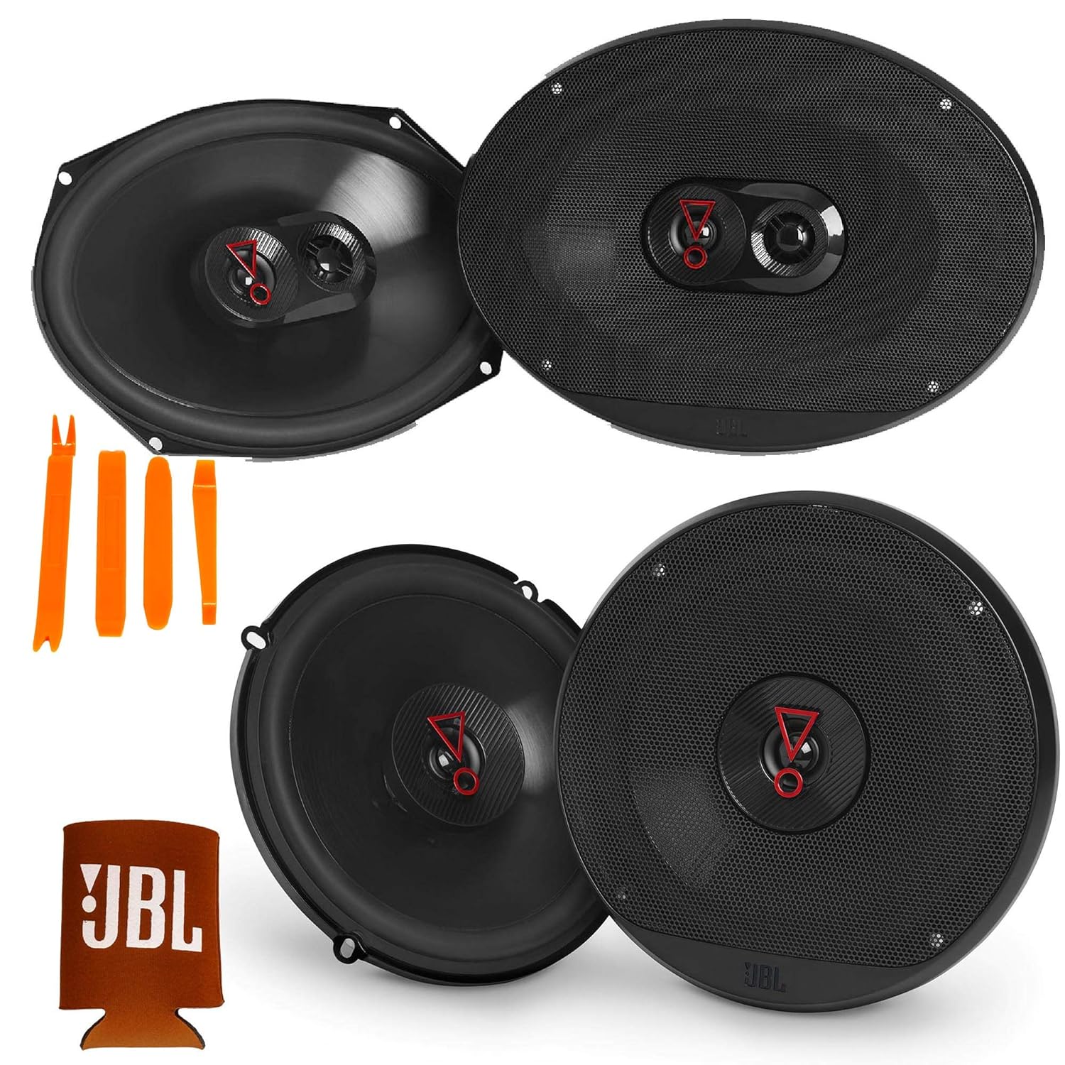 JBL 1-Pair Stage3 9637AM 6x9 3-Way Speakers 1-Pair Stage3 627AM 6 5 2-Way Speakers