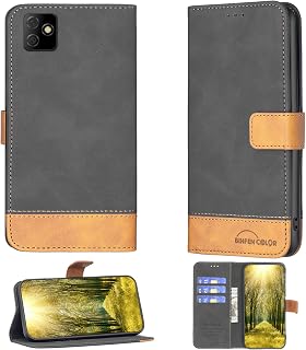Digicel Dl4 Case Compatible with Digicel Dl4 Phone Case Flip Stand Cover PU Leather BF11 Wallet Case Black