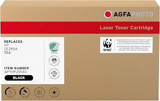 Agfaphoto APTHP255AE Copy and Laser Printer Catridges for HP Laserjet P3015 CE255A/Canon 724