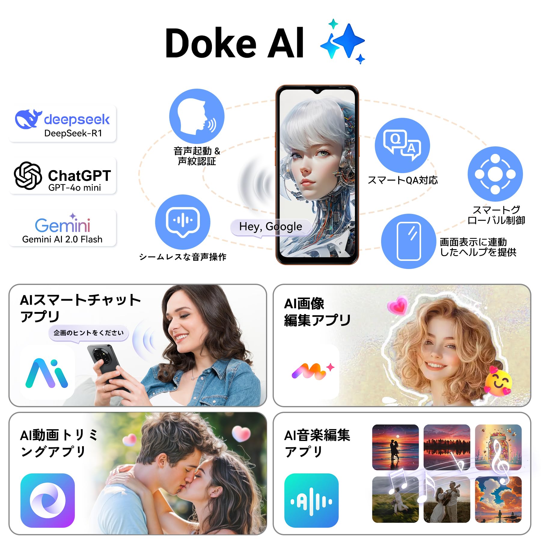 Amazon | Blackview Wave7C Android 16スマホ 日本版 SIMフリースマホ