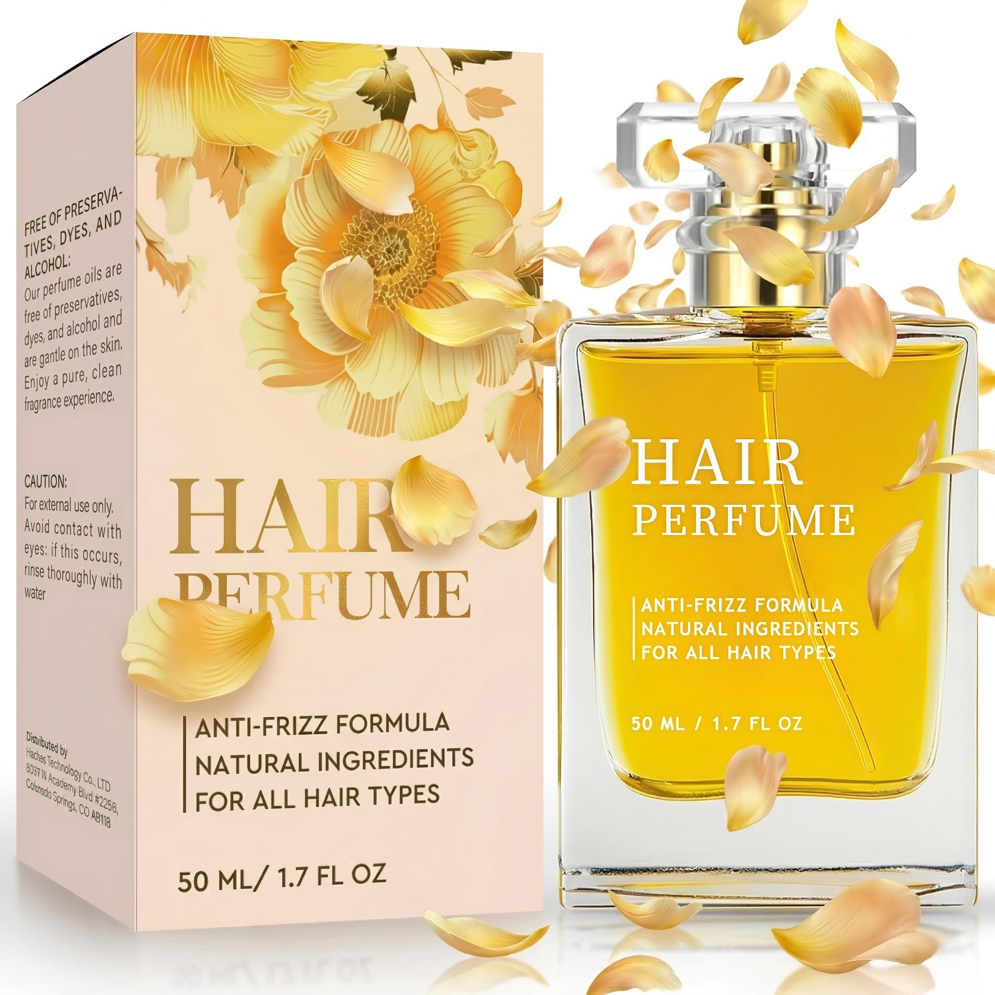 Hair Perfume for Women, Lightweight Hair Fragrance Spray, Fresh Scent 50ml