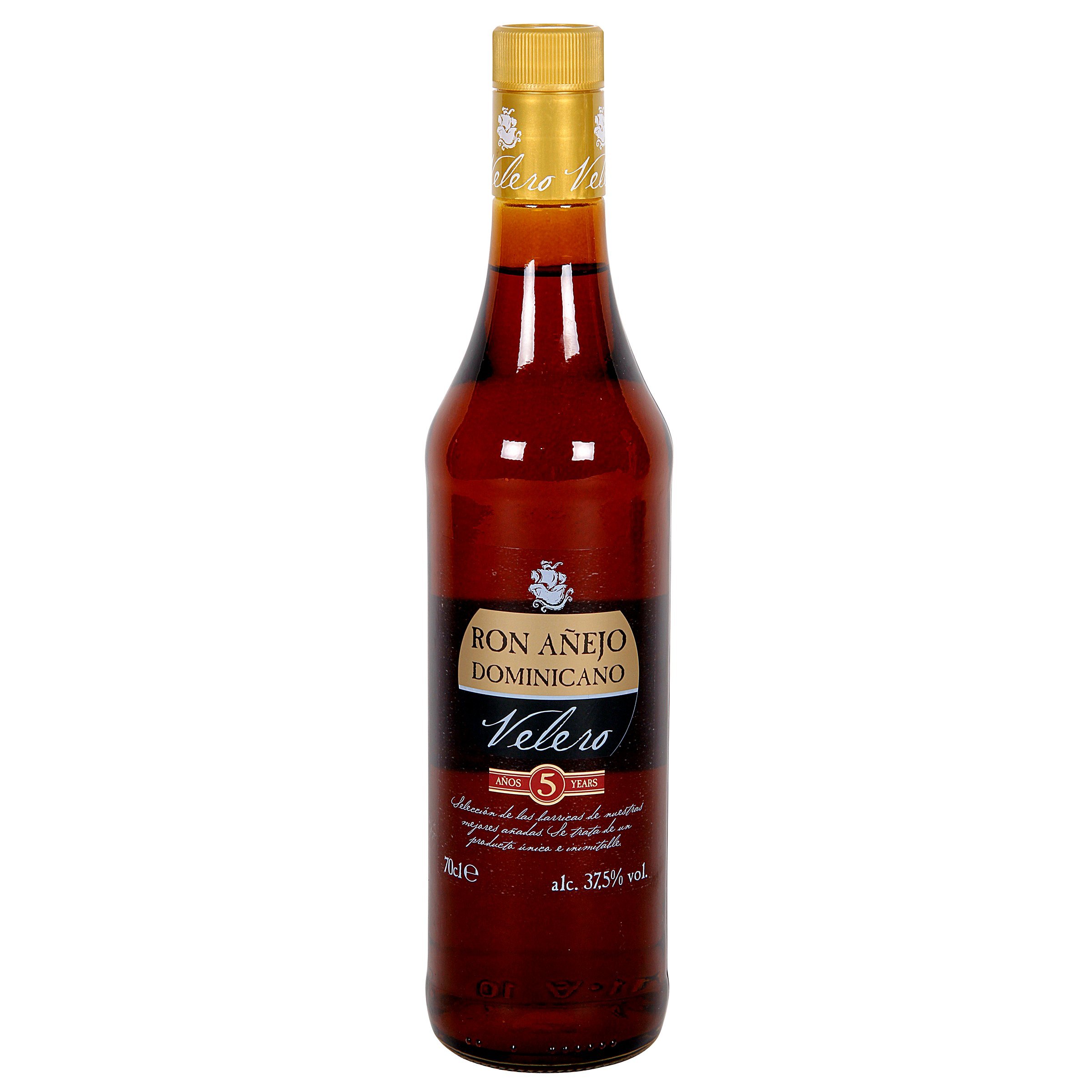 Ron Añejo Velero 5 Años 70cl.
