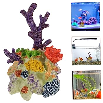 【未使用品】アゴペラボ 湖に魚が泳ぐお皿3枚セット Amazon.co.jp: Beavorty 仿真珊瑚模型水族用装飾品 魚缸景観用