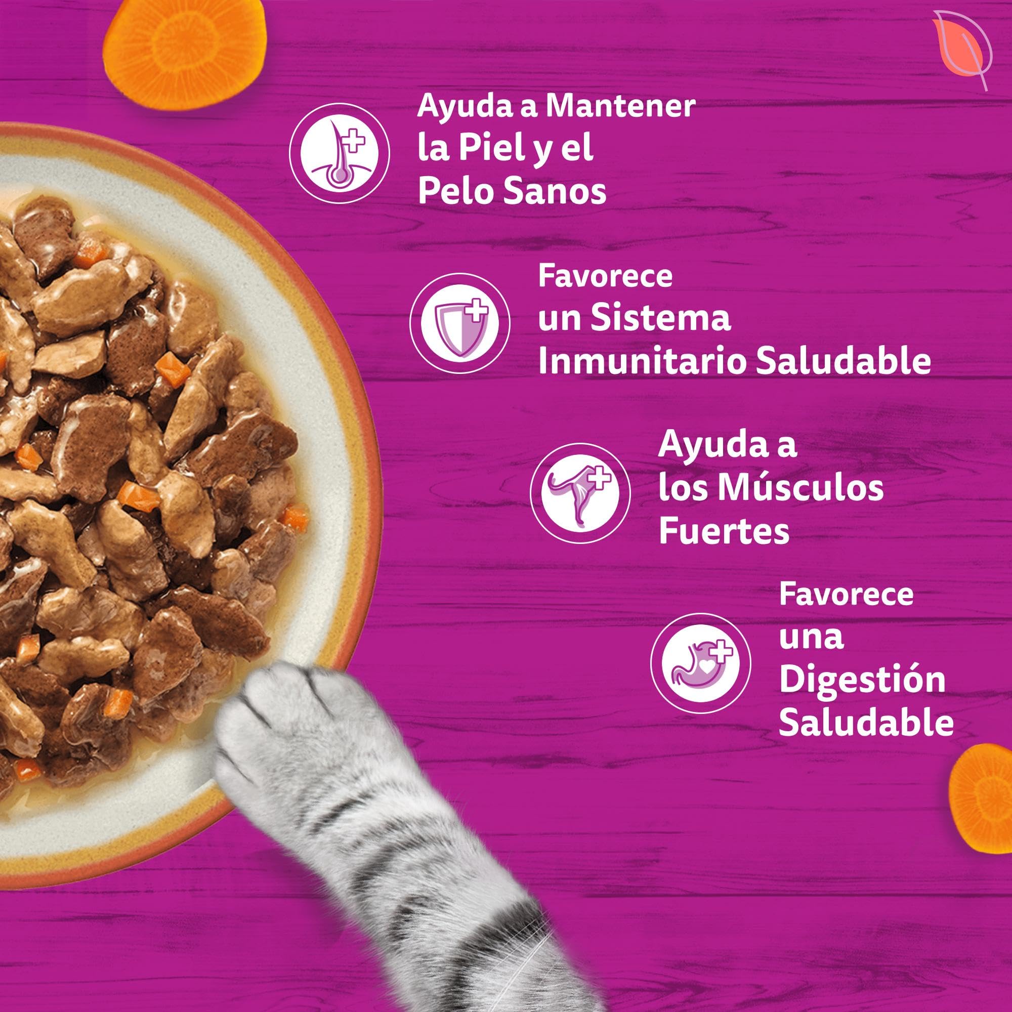 WHISKAS Tasty Mix Comida húmeda en Salsa Gatos Adultos Col. Country - 13 x 4 bolsitas x 85g