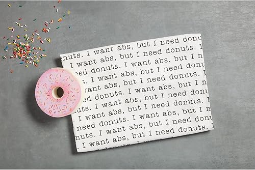 Miniatura 2 de Mud Pie Circa - Juego de toallas de esponja para alimentos, rosquilla, 26 x 16.5 pulgadas