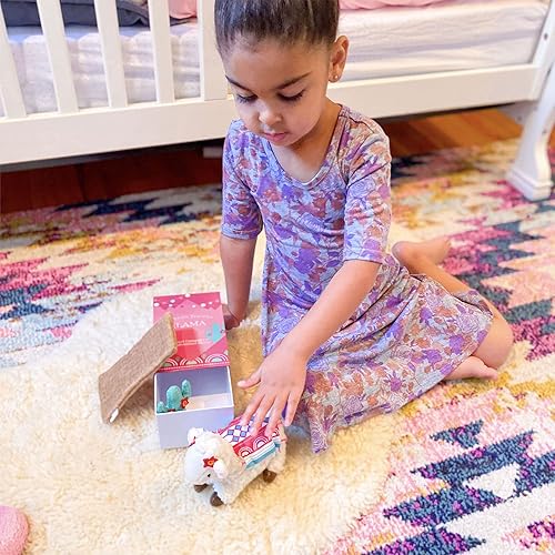 Vista 18 de Mice in Boxes - Juego 'Remy The House Mouse' con animales de peluche en una caja de fósforos Remy el ratón de la casa,Dolly (Llama),Manoplas