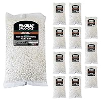 Vista 1 de Waxness Spa Choice - Cera dura multidireccional sin colofonia a granel de coco 26.6 lb / 12 kg