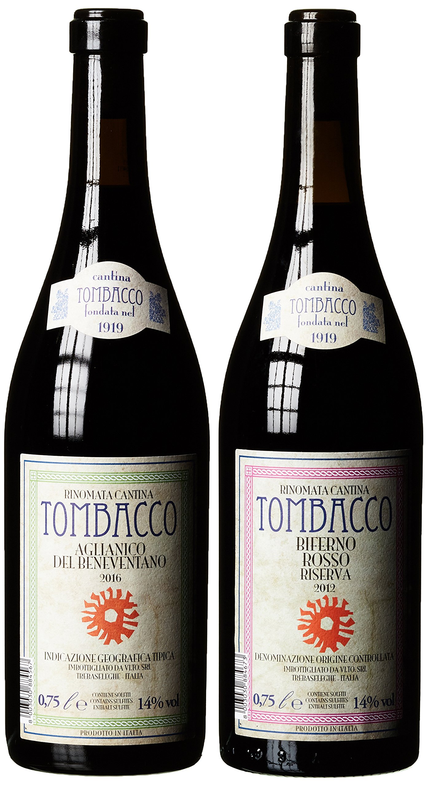 The Wine Guys Geschenkpaket Tombacco - Historische Weine (2 X 0.75 L)